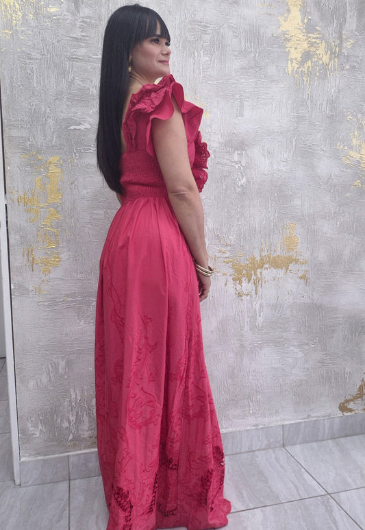 Rose Lace Dress