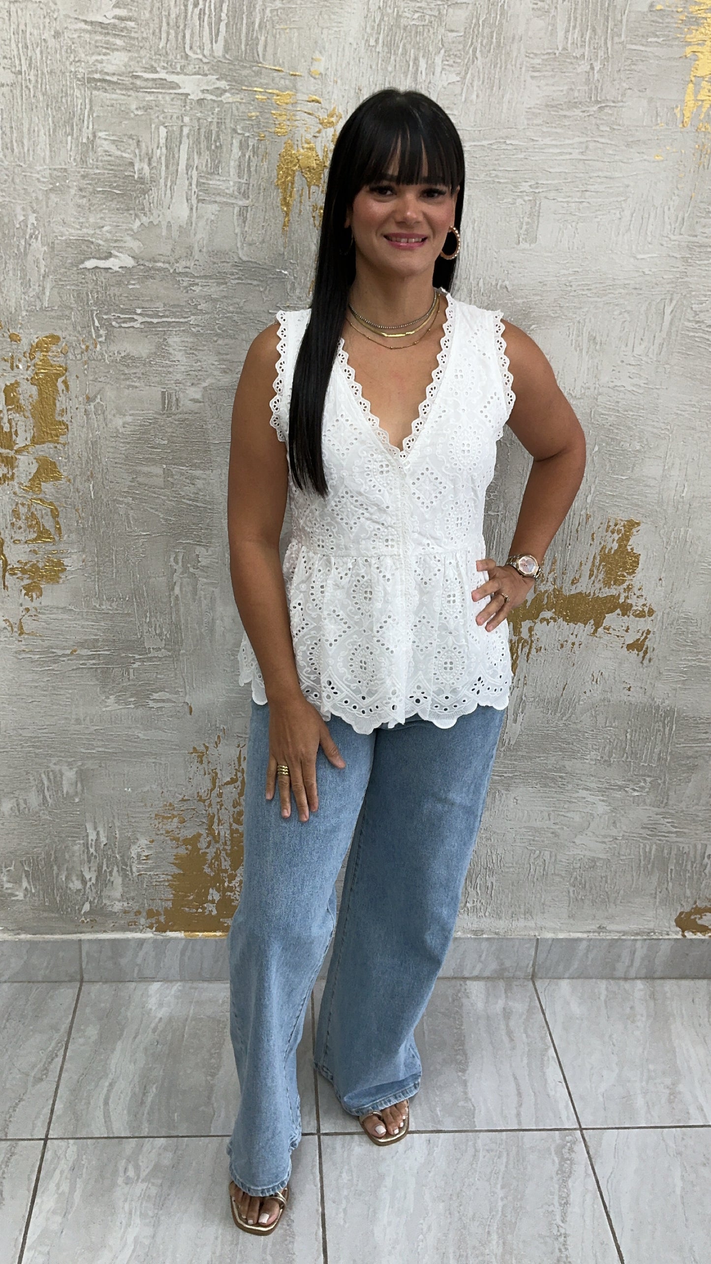 Peplum Blouse