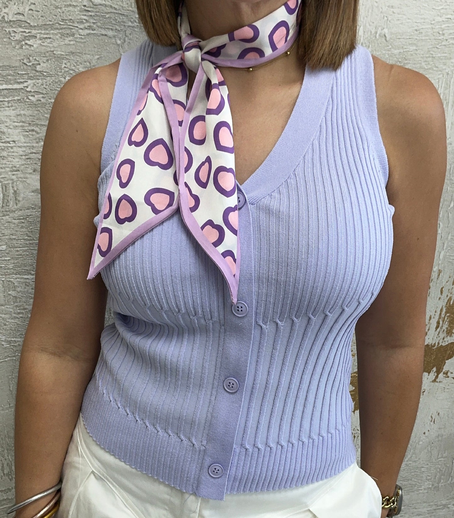 Lia Vest Top