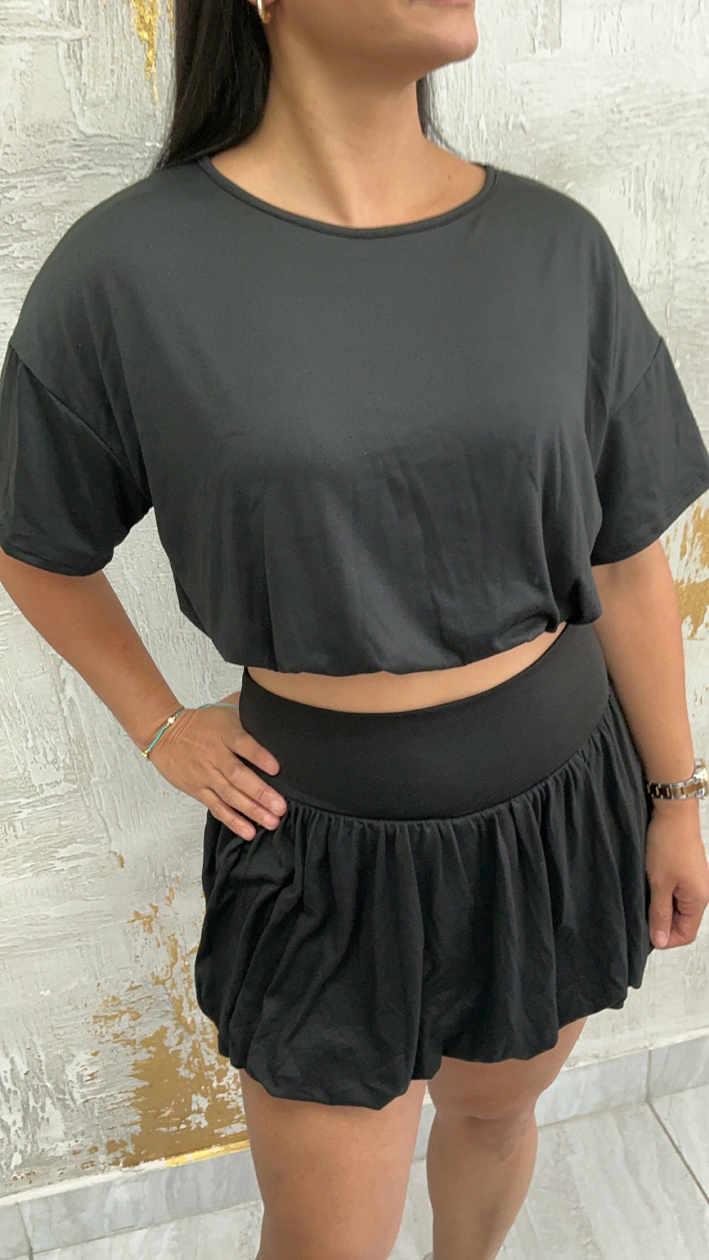 Samira Black Bubble Set