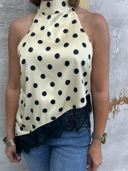 Halter Lace Top