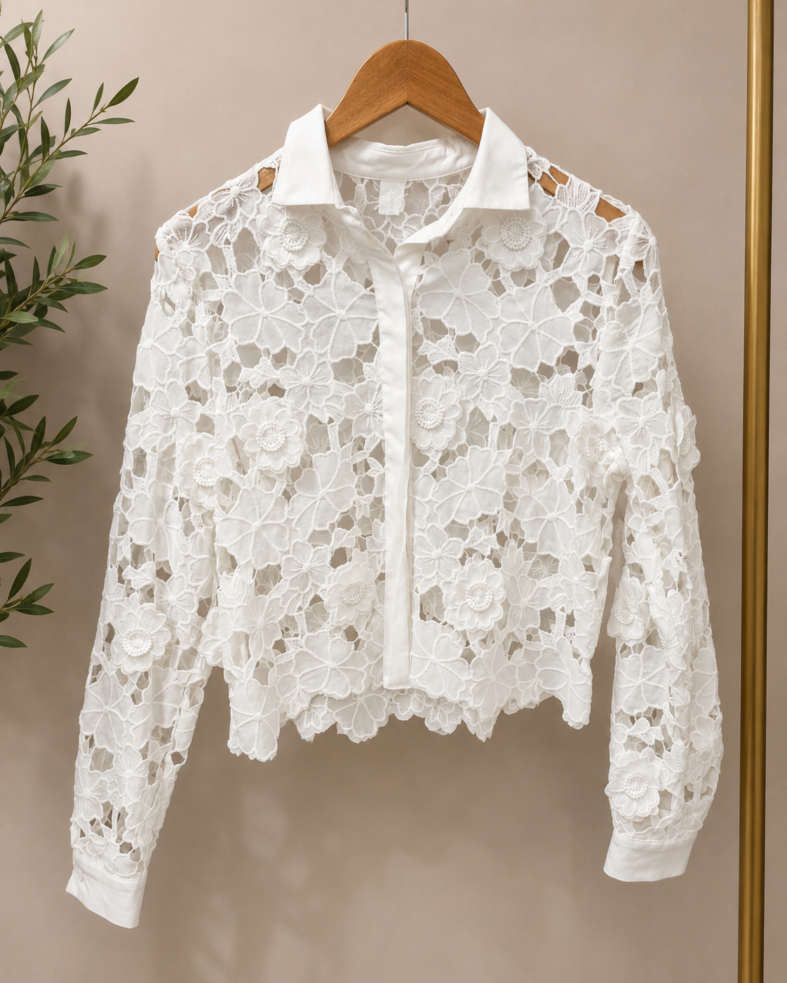 Aurora Lace shirt
