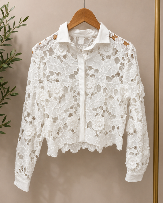 Aurora Lace shirt