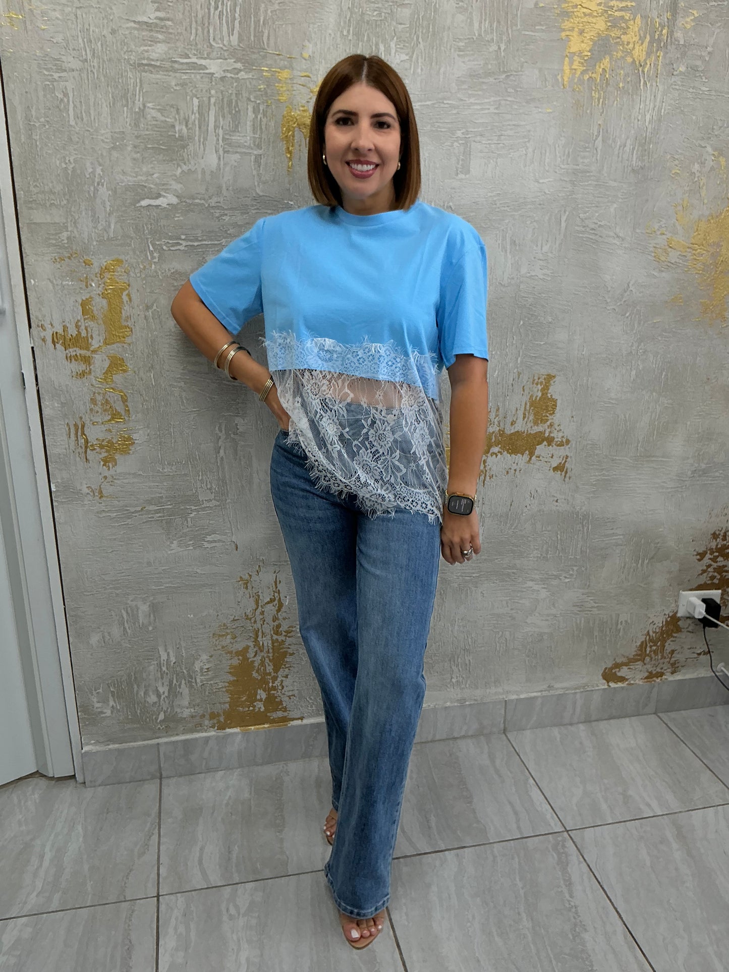 Lace shirt