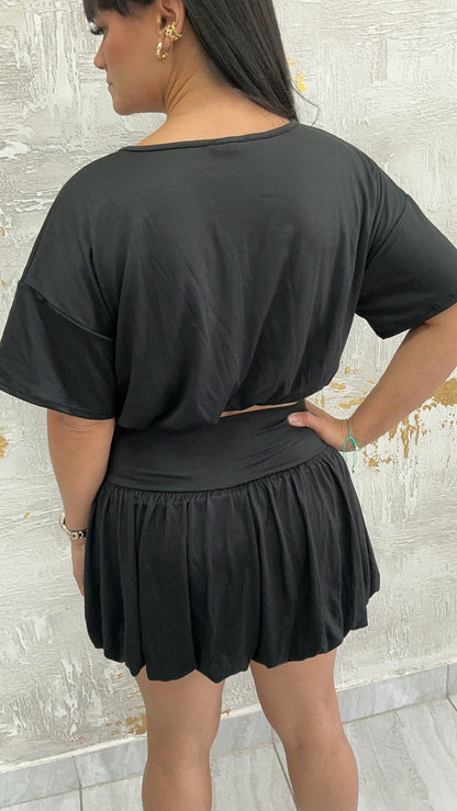 Samira Black Bubble Set