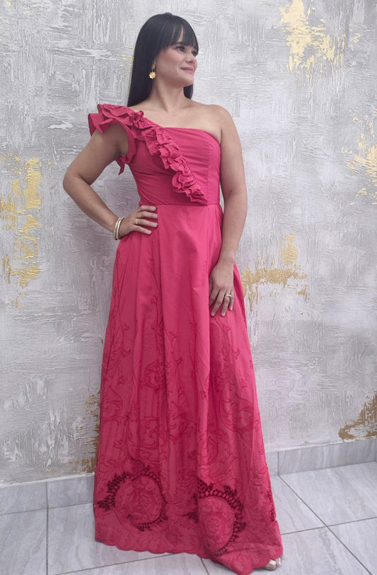 Rose Lace Dress
