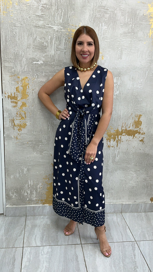 Nori polka Dress