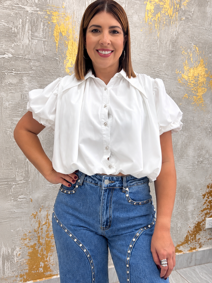 Bubble bright Blouse