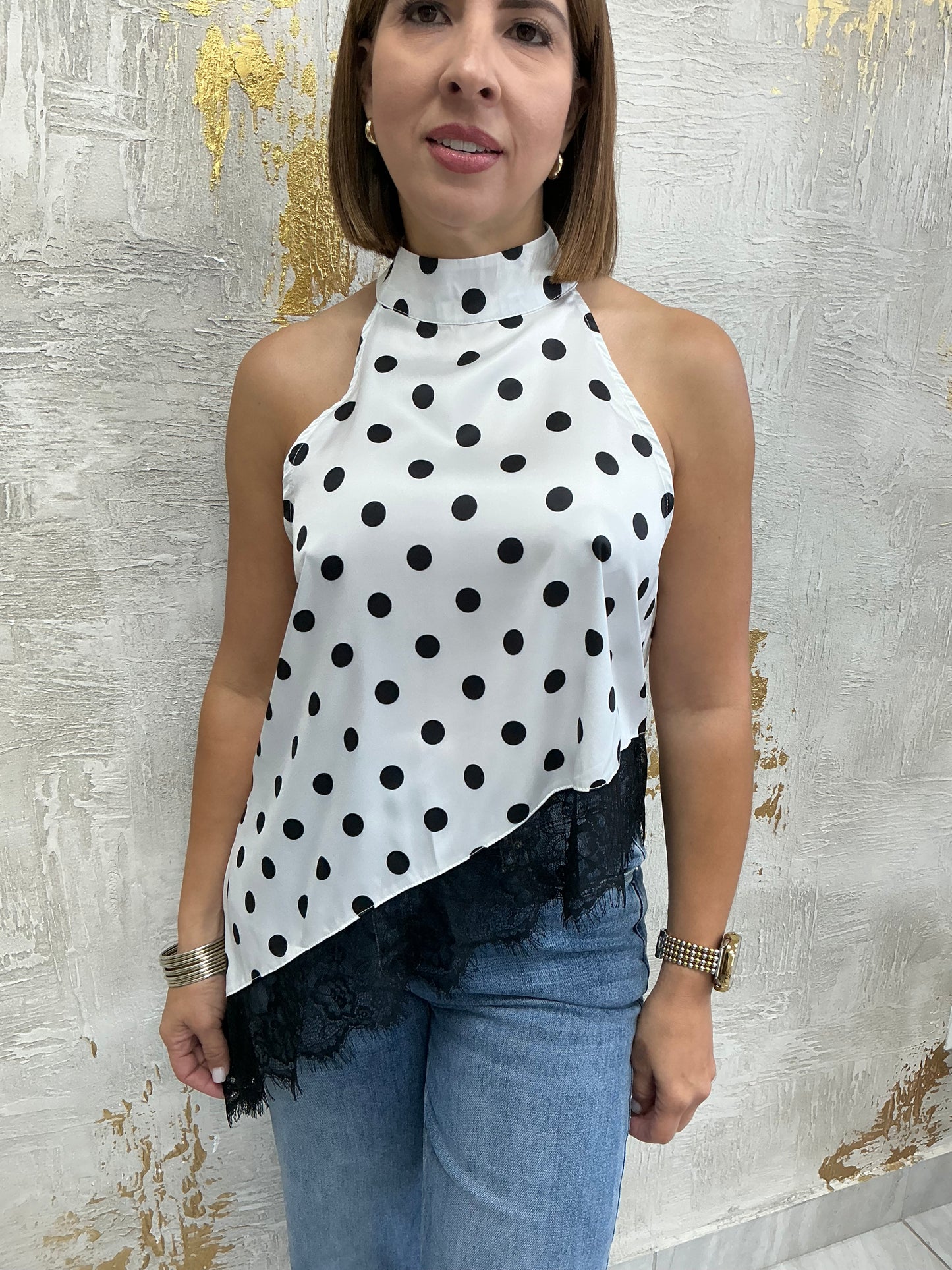 Halter Lace Top