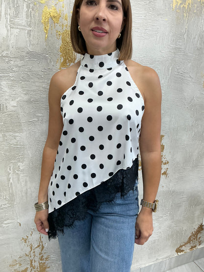 Halter Lace Top