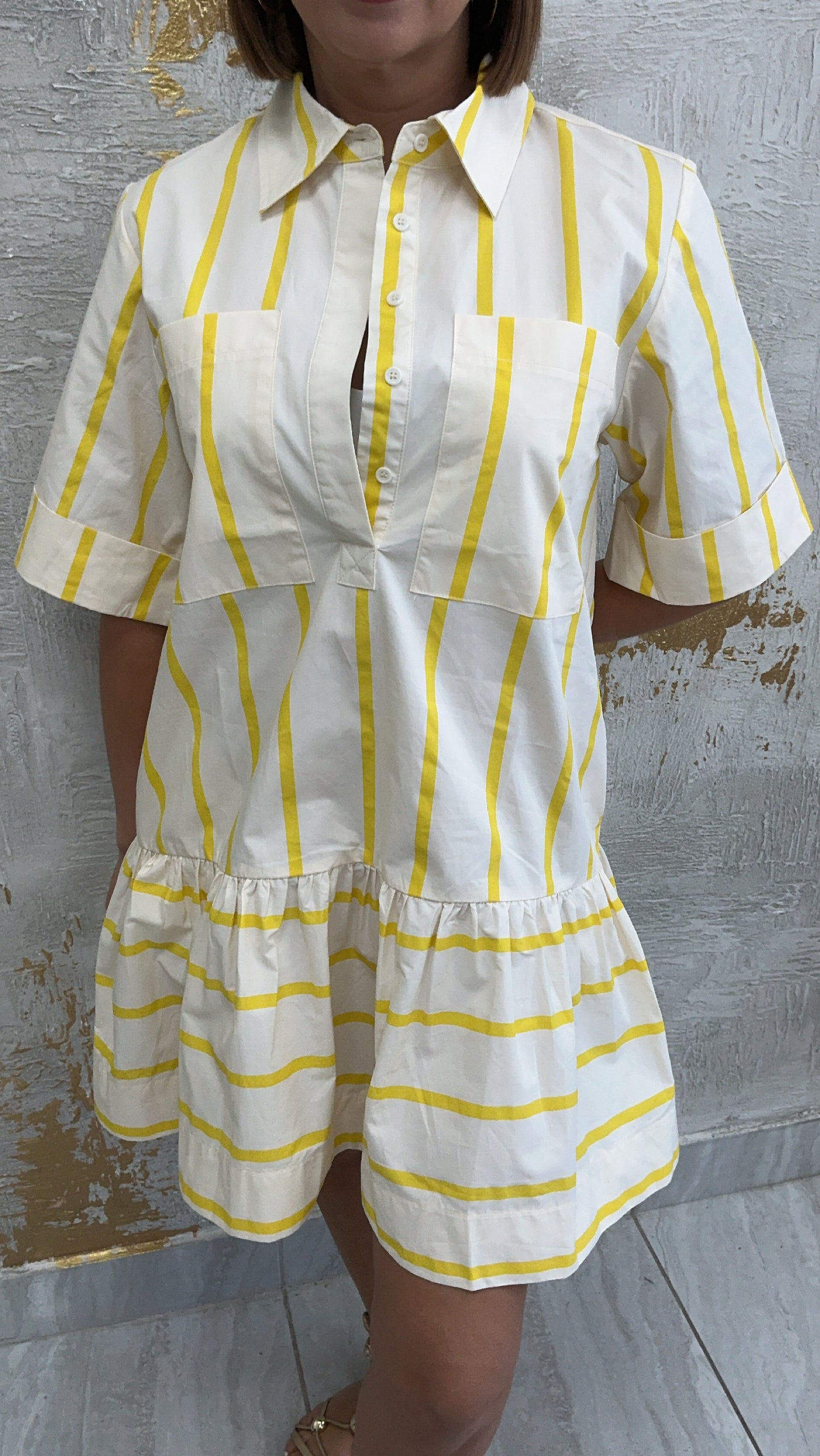 Collar Neck Dress