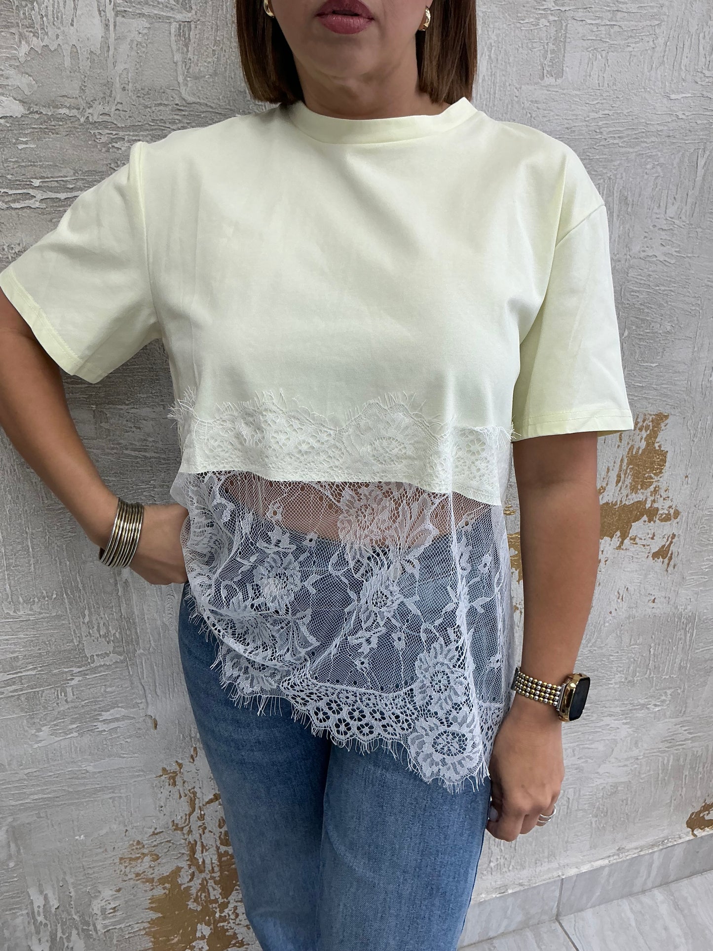Lace shirt